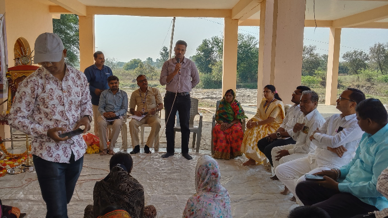 DY CEO साहेबांची ग्रामपंचायत भेट